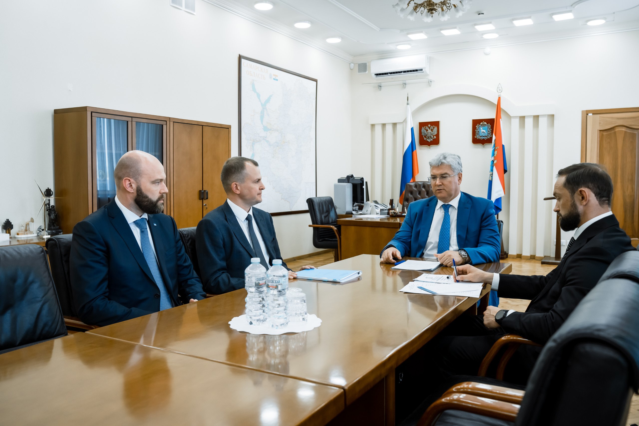 В Правительстве Самарской области обсудили ход газификации и платежную дисциплину потребителей газа