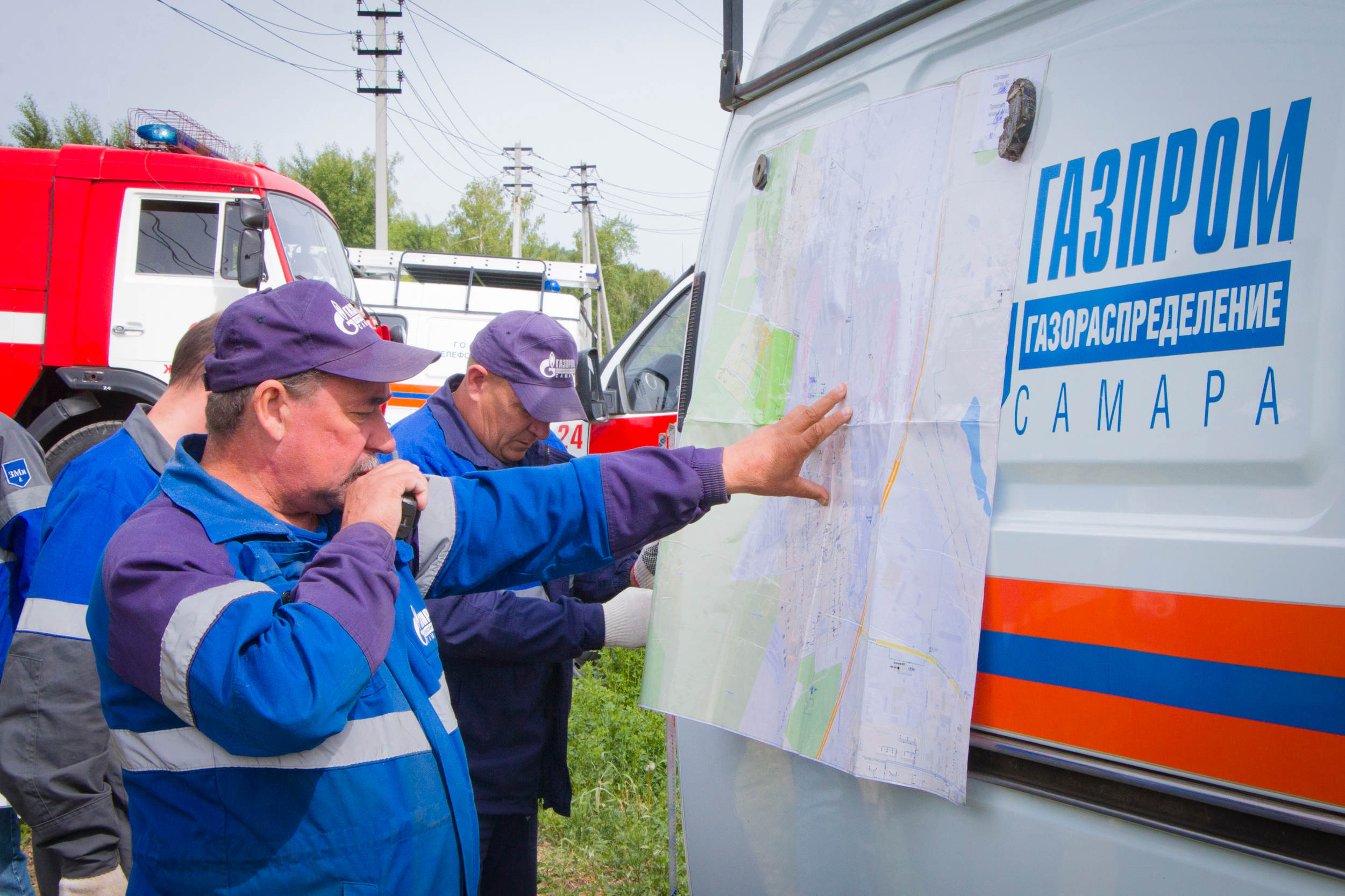 В Жигулевске прошли учения по ликвидации пожара 
